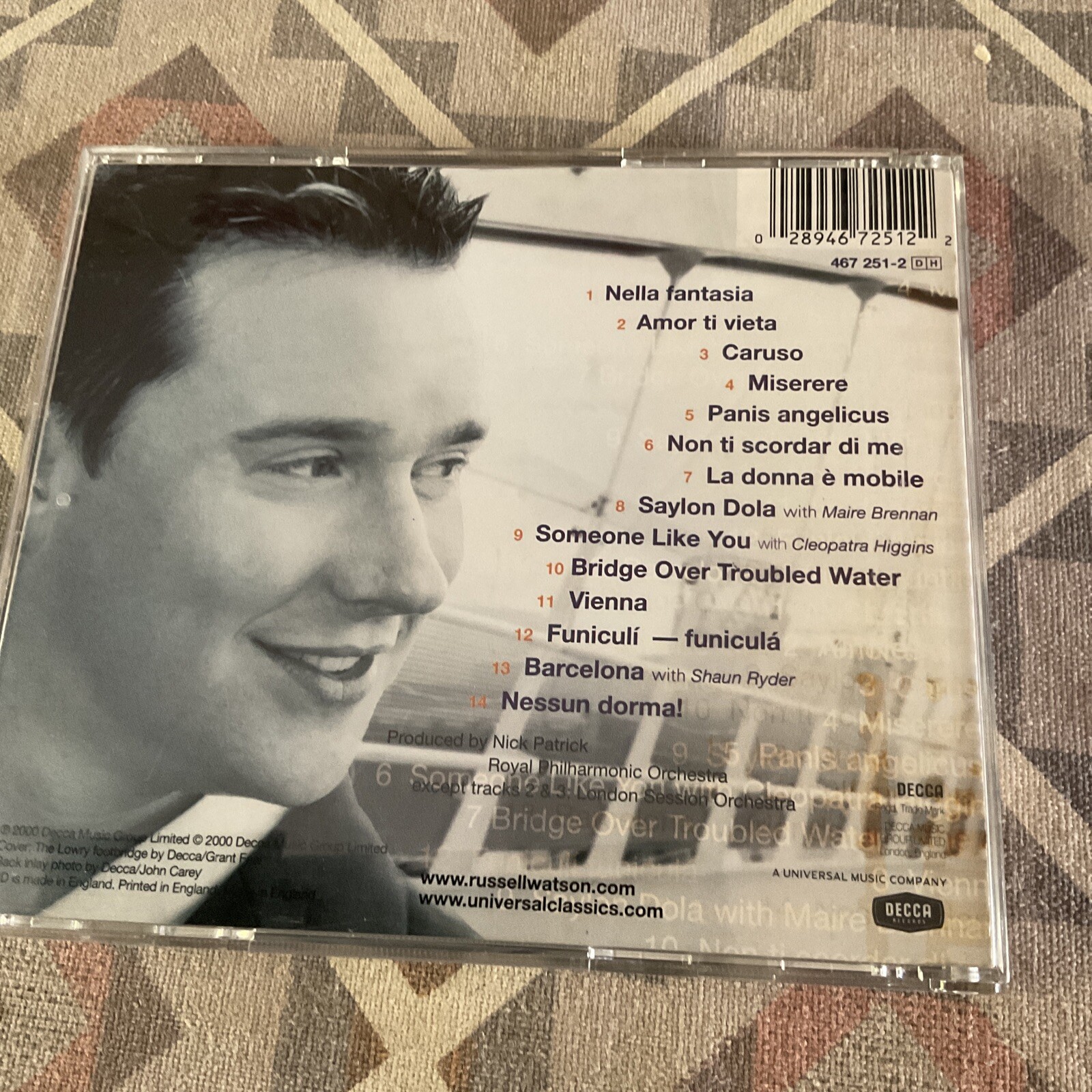 voice-by-russell-watson-cd-2000-28946725122-ebay