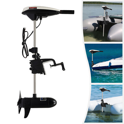 65LB Thrust Electric Outboard Trolling Motor Fishing Boat Engine Brush Motor 12V