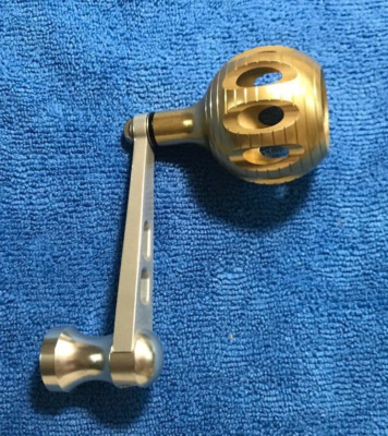 CUSTOM Van Staal HANDLE ASSEMBLY - GOLD Power Knob | eBay