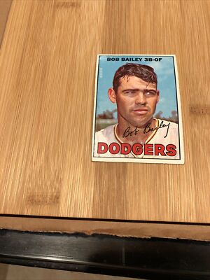 1967 Topps # 32 Bob Bailey Vg