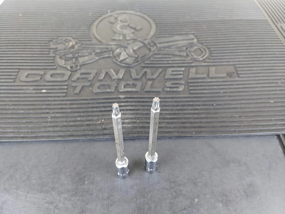 #aw482 SK PROFESSIONAL TOOLS 42977 42975 Socket Bit, Steel, 1/4 in T27 T25 - Image 2 of 4