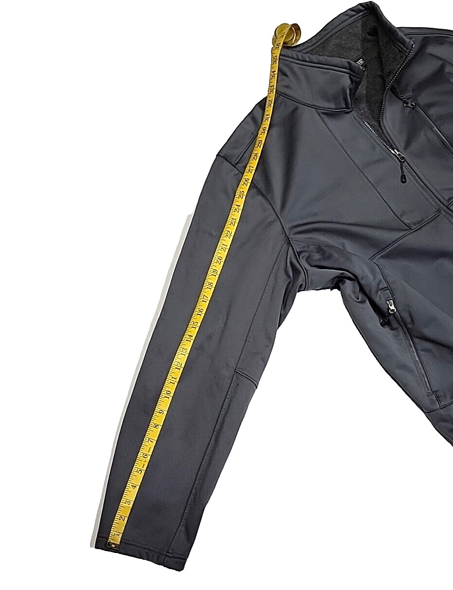 Swiss Tech Fleece Lined Softshell Activewear Gray… - image 6