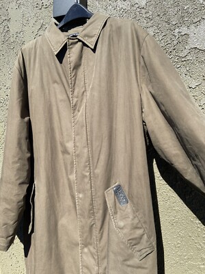 ジャケット・アウター versace vintage coat Winter Jacket Versace, Vintage Mens Brown Jacket. - Etsy