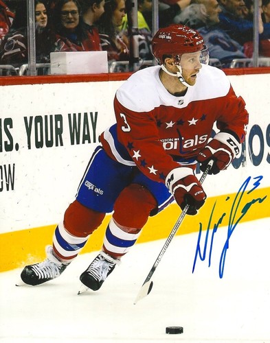 NICK JENSEN signed WASHINGTON CAPITALS 