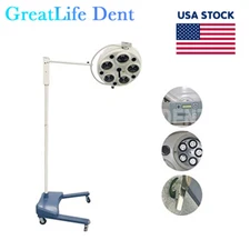 US Delivery 72w 24Led 920000Lux Surgical Light Shadowless Operating Lamp Mobile