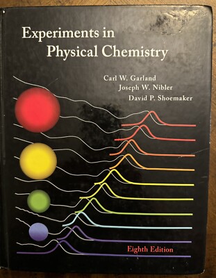 Experiments in Physical Chemistry Hardcover Eighth Edition Very Good Condition 9780072828429| eBay