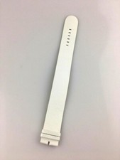 CINTURINO OROLOGIO  MOSCHINO DONNA 26MM NEW OLD STOCK BIANCO PELLE