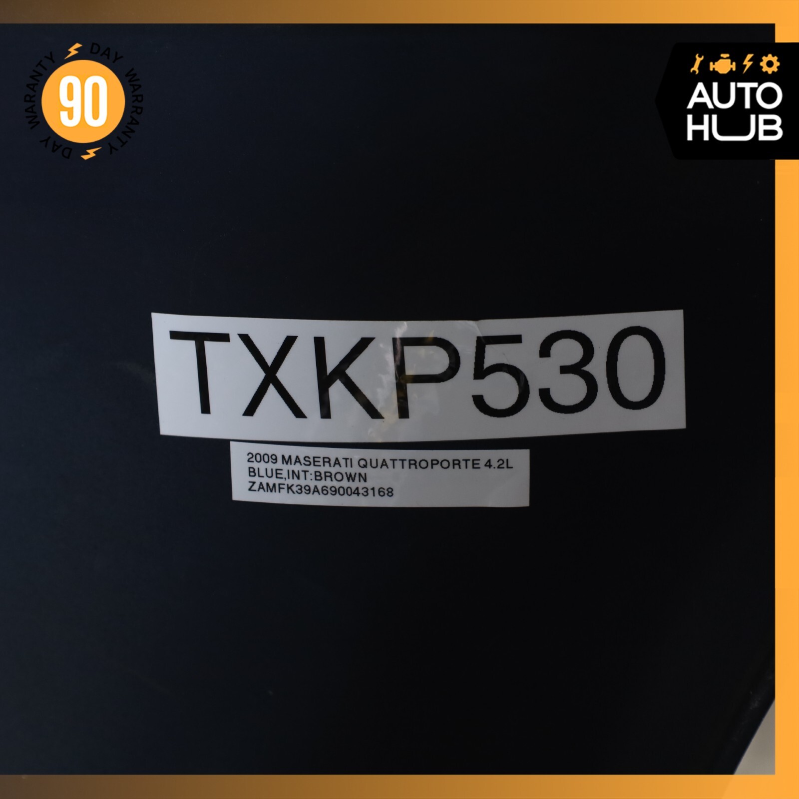 09-13 Maserati Quattroporte S GT S M139 Sport Rear Bumper Cover OEM 72k