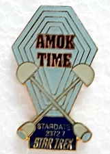 Amok Time - Vintage Star Trek Episode Pin-Hollywood Pin Collection (7934)
