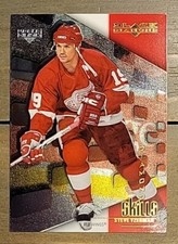 2000-01 Black Diamond FOIL Hockey Skills #IC3 STEVE YZERMAN Detroit Red Wings