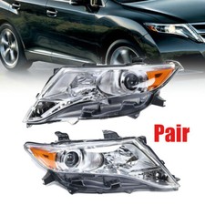 Fits Toyota Venza 2009-2016 Headlights Headlamp Pair Lh Rh Leftright Fits Toyota Venza 2009-2016 Headlights Headlamp Pair Lh Rh Leftright
