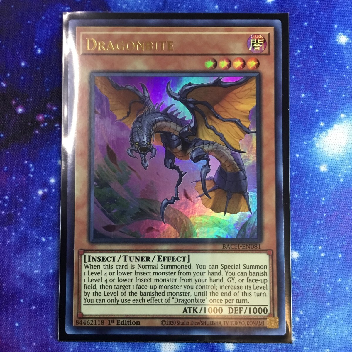 Yugioh - Dragonbite ULTRA RARA - BACH-EN081 1° Edizione