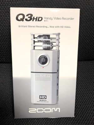 ZOOM Q3HD HANDY VIDEO CAMERA MICROPHONE Full HD