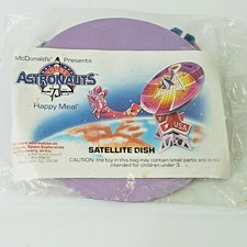 1991 McDonalds Happy Meal YOUNG ASTRONAUTS Satellite Dish toy-New-Sealed 