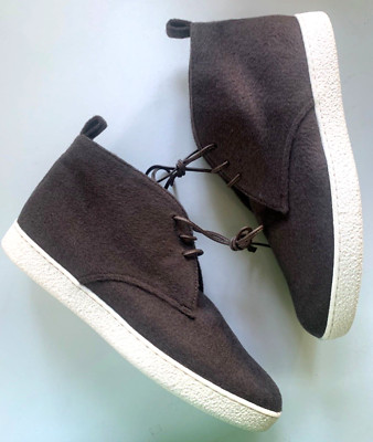 IRIS VON ARNIM x Unutzer Sneaker Boots 39 8 CASHMERE Ankle Brown Italy RARE NEW