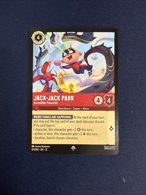Jack-Jack Parr - Incredible Potential 121/204 Wilds Unknown Regular