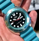 Vintage Seiko Sports  Divers Scarb Black Dial Green Bezel 7S26A Automatic