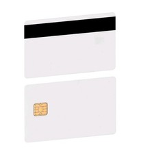 J2a040 Chip Java Jcop Cards Unfused, J2a040 Java Smart Card with 2 Track, 8.4mm