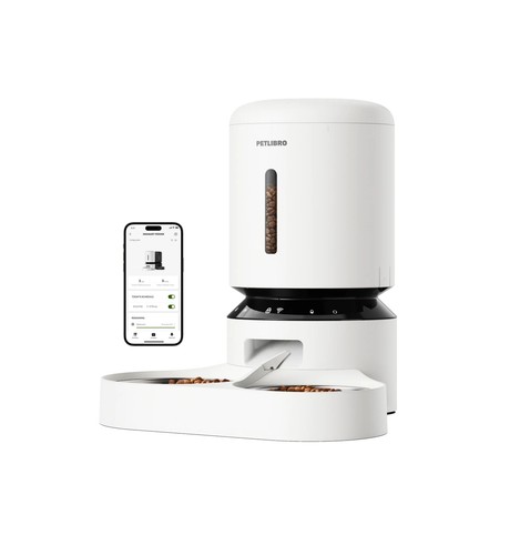 Petlibro PL-AF103-06W Granary 5L Automatic Pet Feeder, White - Refurbished