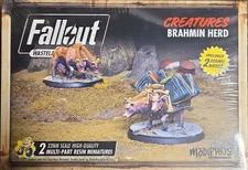 Fallout Wasteland Warfare: Creatures Brahmin Herd