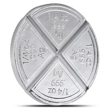 1 oz Pop Bullion Silver Divisible Round (New) 76.65 per troy oz