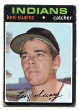 1971 Topps #597 Ken Suarez Baseball Card - Cleveland Indians