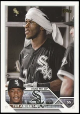 2023 Topps Series 1 #282 TIM ANDERSON Golden Mirror SSP Image Variation Rare