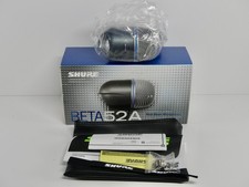 Shure Beta 52A Supercardioid Dynamic Kick Drum Microphone