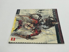 Lego 8764 BIONICLE Vezon & Fenrakk 2006 Instruction Manual ONLY Booklet NO Brick