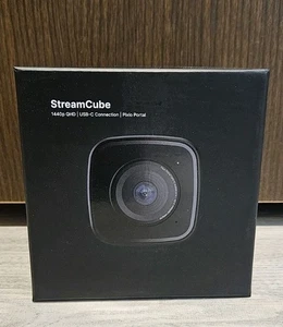 Pixio StreamCube Webcam Professionnel 1440p Caméra Web - Nouveau (scellé)