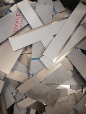 Restposten Edelstahl ✅ 1.4301 gebürstet Blechstreifen Edelstahlblech Sonderpreis