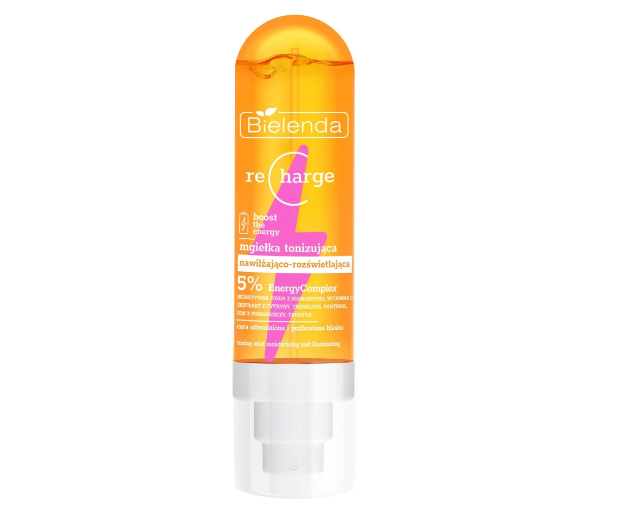 BIELENDA Recharge Boost The Energy Moisturising & Illuminating Toning Mist 100ml