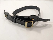 NEW Gould & Goodrich H99-40CL Shoulder Strap CLARINO Black BRASS 40" (38"-42")