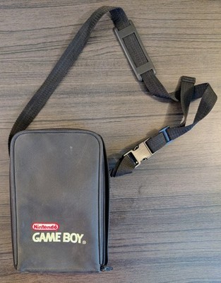 Nintendo Game Boy Travel Carrying Case Vintage Authentic Shoulder Bag Organizer
