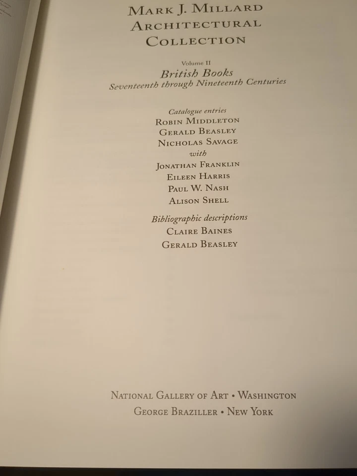 Robin Middletown / MARK J MILLARD ARCHITECTURAL COLLECTION VOL II BRITISH 1998 - Image 4 of 4