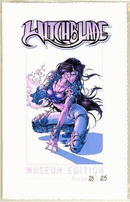 WITCHBLADE #8 MUSEUM EDITION MICHAEL TURNER COVER JAY COMPANY COA LTD 25 TOP COW