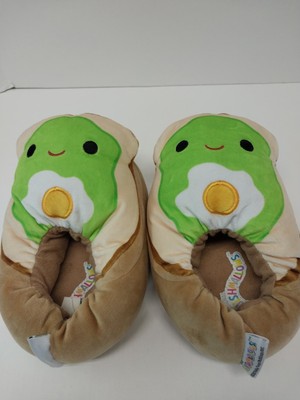 Squishmallow Avocado Toast Unisex Slippers size 4-5