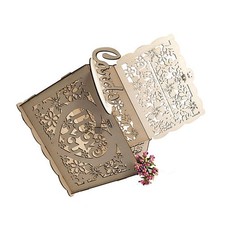  1PC Hochzeitsfeier Box Aushöhlung Briefkasten Holz geschnitzt Check-in Box