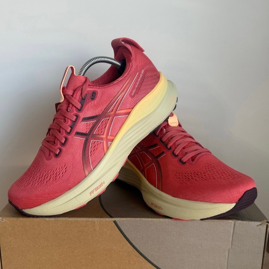 ASICS Gel Kayano 32 'Dark Pink Clay' Women Running Sneakers- SZ