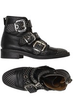 ZARA Stiefelette Damen Ankle Boots Booties Gr. EU 37 Schwarz #ttc6n7w