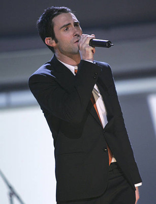 Adam Levine of Maroon 5 performs This Love 2005 Old Photo 1