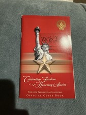George W. Bush Presidential Inauguration Booklet – 55th – Official Program