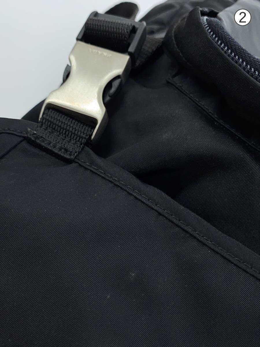 PRADA Backpack Nylon BLK Solid - image 9