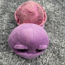 TY Beanie Baby Boo Buddy Slow-Poke the Turtle 9"Pink and Purple Big Glitter Eyes