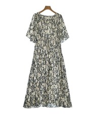 Mila Owen Dresses GrayxPinkxWhite(Flower Pattern) 0(Approx. S) 2200632982028