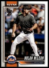 Nolan Mclean #214 2026 Topps Series 1 RC