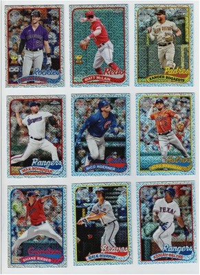 2024 Topps Chrome Silver Pack Mojo Refractors *You Pick From List*