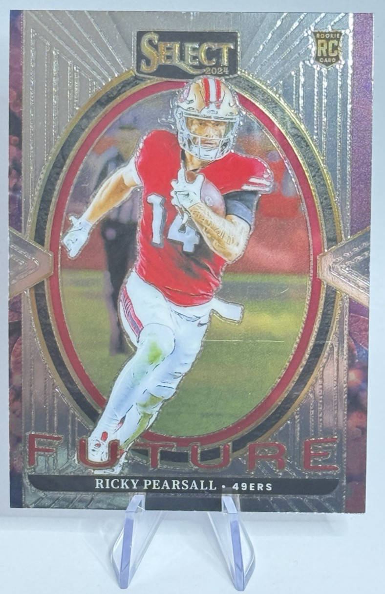 2024 Panini Select Ricky Pearsall 21 San Francisco 49ers RC Select Future