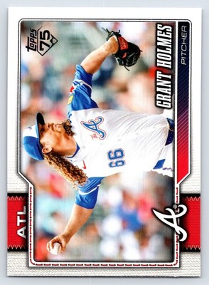 2026 Topps Series 1 #182 Grant Holmes - Atlanta Braves