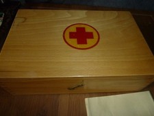 DDR Verbandskasten Sanikasten Anker-Verbandskasten -1959 Original Inhalt - Retro